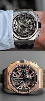 Audemars Piguet Royal Oak Offshore Tourbillon Chronograph 25th Anniversary Audemars Piguet Royal Oak Offshore Tourbillon Chronograph 25th Anniversary On Hand Audemars Piguet Luxury Watches For Men Piguet
