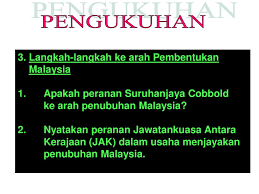 Pada umumnya para pakar dalam bidang evaluasi pendidikan merinci proses kegiatan evaluasi hasil belajar kedalam enam langkah pokok. Pengukuhan 1 Cadangan Pembentukan Malaysia Ppt Download
