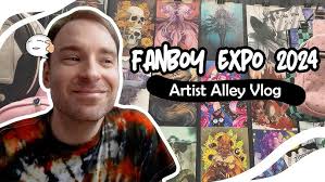 Metrocon 2024 Artist Alley Convention Vlog