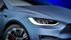 Satin Lunar Blue on Car