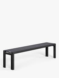 Simply and stylishmrsbuchanansuper easy to assemble and stylish in timeless greys. John Lewis Partners Miami 3 Seat Garden Dining Bench Grey At John Lewis Partners
