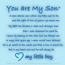 Grown Up Birthday Prayer For Son Now A Father Of Four Of His Own My Son Quotes Son Quotes Son Birthday Quotes