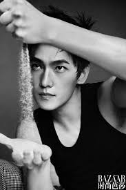 중국 배우 양양 바자 탄창 커버, 내부 페이지 포함, 2023/08 호