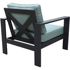 Mykonos club chair with sunbrella cushions. All Weather Aluminum Frame Wicker Patio Furniture Austin Tx Gardennaire