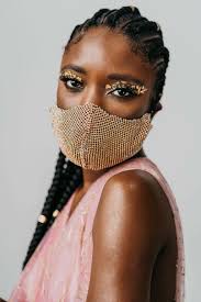 A Covid Inspired Editorial with Floral Masks · Rock n Roll Bride