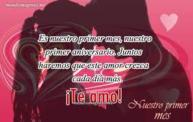 Imagenes Con Frases Primer Mes De Novios O Enamorados Mundo Imagenes Frases Actuales En 2020 Primer Mes De Novios Frases De Amor Para El Novio Imagenes Para Estados