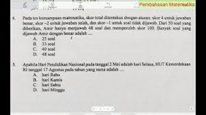 We did not find results for: 4 Aplikasi Bilangan Bulat Skor Kompetisi Matematika Un Smp 2019 Youtube