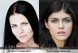 Александра дадарио на Likeness.ru / Лучшие сходства в начале