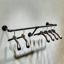 Homemydesign • may 2, 2015 • no comments •. Furvokia Industrial Pipe Floating Wall Clothes Rack Clothing Store Display Shelf Closet Organization Retail Display Stand One Pipe Shelves Black 47 L X 10 D Buy Online In Antigua And Barbuda At