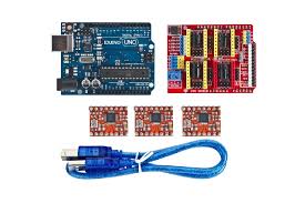 Arduino is a project that includes many boards and modules for different purposes, and arduino uno is the most basic among these. Arduino Cnc Shield Kit