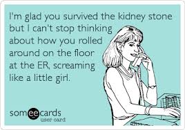 I M Glad You Survived The Kidney Stone But I Can T Stop Thinking About How You Rolled Around On The Floor Kidney Stones Funny Kidney Stones Kidney Stone Relief