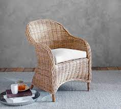 On sale for $391.99 original price $489.99 $ 391.99 $489.99. Santa Ana Rattan Armchair Pottery Barn Wicker Dining Armchair Wicker Dining Chairs Furniture
