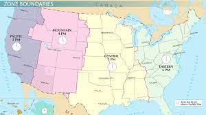 Edt Time Zone Map Us Time Zones | Pacific, Mountain, Central & Eastern Time - Video & Lesson  Transcript | Study.com