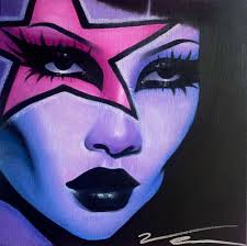 Joan of Art by Venus Gonzalez (2025) : Painting Oil