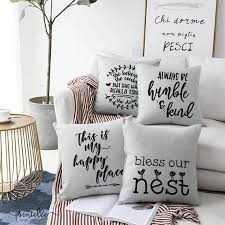 Fabulous Unique Ideas Decorative Pillows With Words Fun Rustic Decorative Pillows Bedroom Des Throw Pillows Living Room Contemporary Pillows Farmhouse Pillows
