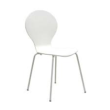 Spaceship Chair In White Side Chairs Dining Furniture Mid Century Modern Chair