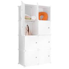 Sold and shipped by spreetail. Portable Closet Wardrobe Bedroom Storage Organizer With Doors Sortwise