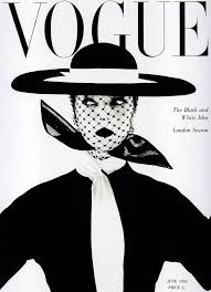 Black And White Model Poster A1 Size Vogue Cover Model Print Vintage Poster Black White 1950 Couvertures De Vogue Retro Couvertures Du Magazine Vogue Mode Noir Et Blanc