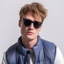 Prince Oliver Blue Wayfarer Sunglasses "Estetica" 4602601502