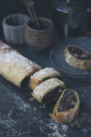 Sonntagsliebe Mohn Birnen Strudel Lebensmittel Essen Essen Und Trinken Essen
