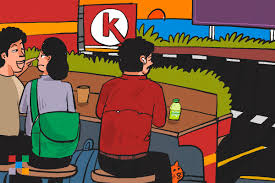 Ilustrasi kartun Circle K