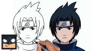 Image of drawsasuke hash tags deskgram. How To Draw Sasuke Uchiha Naruto Youtube