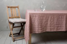 Linen Tablecloth Linen Table Cloth In Woodrose Table Etsy Table Cloth Linen Tablecloth Large Tablecloths