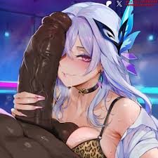 genshin impact, mihoyo, skirk (genshin impact), duxvector, 1boy - Rule 34  World