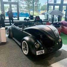 This listing is no longer available. Awesome Transformation Of A 1961 Vw Beetle Into A Stylish Black Matte Roadster Earth Wonders