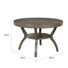 Related:round dining table round kitchen table and chairs round kitchen table set round wood kitchen table 30'' marble round coffee table top malachite floral stone inlaid kitchen decor. Furniture Of America Yuma Rustic 48 Inch Grey Round Dining Table Overstock 27599994