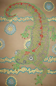 Middle School Animal Dot Painting Kid Art Ed Middle School Art Projects Aboriginal Dot Painting School Art Projects