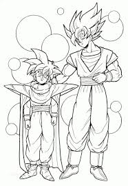 Son goku coloring pages are a fun way for kids of all ages, adults to develop creativity, concentration, fine motor skills, and color recognition. Coloring Book Pages Dragon Ball Z Coloring Pages