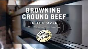 It turns into soups, stews, burgers and meatloaves, and i'm pretty sure you could ground beef is perfect for baked dishes, which is why i've dedicated a whole section to casseroles, meatloaf, lasagna and other recipes your oven will love. Browning Ground Beef In The Oven Will Save Time And Mess
