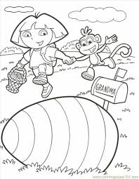 Hand drawn dora the explorer coloring pages and diego coloring pages. Dora Boots Easter Color Coloring Page For Kids Free Dora The Explorer Printable Coloring Pages Online For Kids Coloringpages101 Com Coloring Pages For Kids