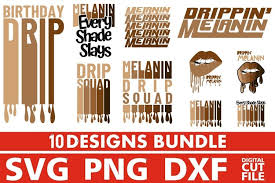 Download 10x Melanin Designs Bundle Svg Black Woman Svg Biting Lips 900794 Cut Files Design Bundles