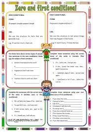 Zero And First Conditionals English Lesson Plans Learn English English Lessons