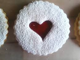 I turn them into peanut butter and jelly cookies by subbing half of the butter for peanut butter and i use blackberry or boysenberry jelly. 10 Xl Original Austrian Linzer Tart Cookies Linzer Tart Linzer Tart Cookies Tart