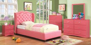 This set comes with two included. Monroe Cm7016 7941pk 4pc Kids Bedroom Set In Pink W Options