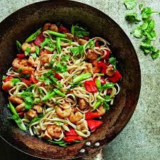 Itsu S Chilli Prawn And Chicken Stir Fry Recipe Prawn Stir Fry Stir Fry Recipes Chicken Chilli Prawns