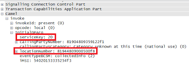 The service key identifies to the gsmscf the service logic to be used. Wireshark Q A