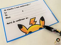 Jo n 234 du 07 10 2005 texte numéro 34; Comment Faire Des Invitations Pokemon Pour Un Anniversaire