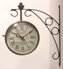 I don't recall if this model is one of them. Handcrafted Golden Brass Victoria Station Clock Antique Double Side Clock Vintage Wall Clock Wall Clock Black Wall Clock Vintage Wall Clock