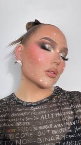 @nikkietutorials, thank you so much for creating this stunning look and  sharing our Kiwi business with the world!! 🖤✨ (Although the look could  absolutely use a few more gems 😉), Silver Mirror is ...