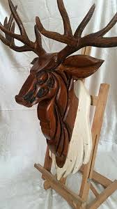 Ahsap Geyik Basi Duvar Susu Wooden Deer Head Instagram Sanatgahh Geyik Duvar