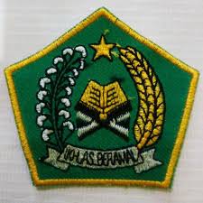 Koleksi logo kementerian agama (kemenag) atau depag (departemen agama) ri. Logo Bet Badge Depag Ikhlas Beramal Bordir Shopee Indonesia