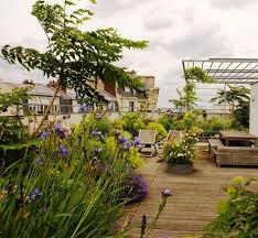 Amenager Une Grande Terrasse 10 Solutions Possibles Amenager Grande Possibles Solutions Terrasse In 2020 Dachgarten Terrassengarten Landschaftsdesign