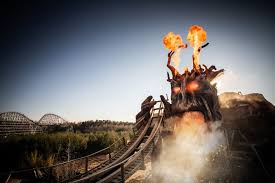 It is home to dive coaster krake and winged coaster flug der dämonen. Heide Park S Colossos Kampf Der Giganten Mk Themed Attractions Blooloop