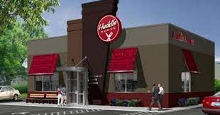 Huddle House Continues Brand Advancement With New Restaurant Prototype Menu Innovation And Restaurant Exterior Design Restaurant Exterior House Paint Exterior