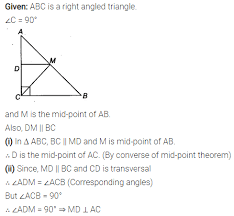 65 small tattoos for women tiny tattoo design ideas. Abc Is A Triangle Right Angled At C A Line Through The Mid Point M Cbse Class 9 Maths Learn Cbse Forum