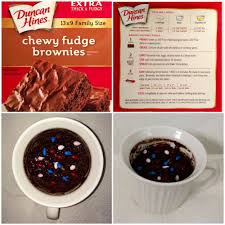 Delicious Microwave Mug Box Brownies Stir Box Brownie Mix Any Brand 1 Egg Little Oil And Water Stir Brownie Mix Un Mug Recipes Mug Cake Microwave Food